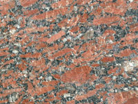 Kubis-Granit: granit - Santiago Red